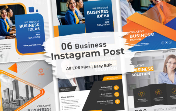 06 Instagram, Social Media Post Design: Elevate Your Brand with Professional Templates