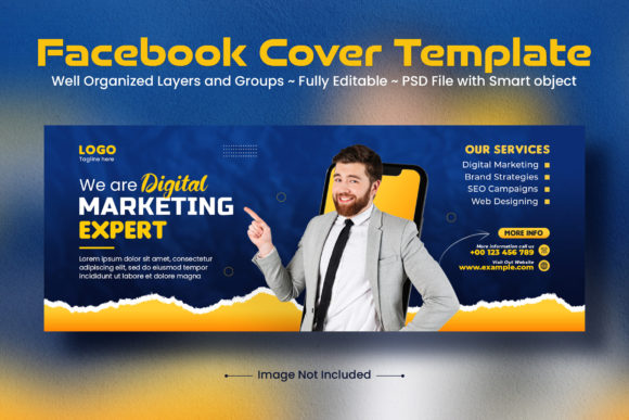 Digital Marketing Agency Facebook Cover: Strategic Design for Brand Positioning