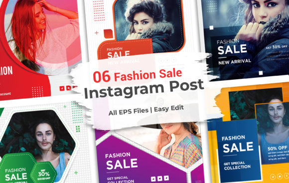 Elevating Brand Visibility with Fashion Sale Insta Post Templates Design