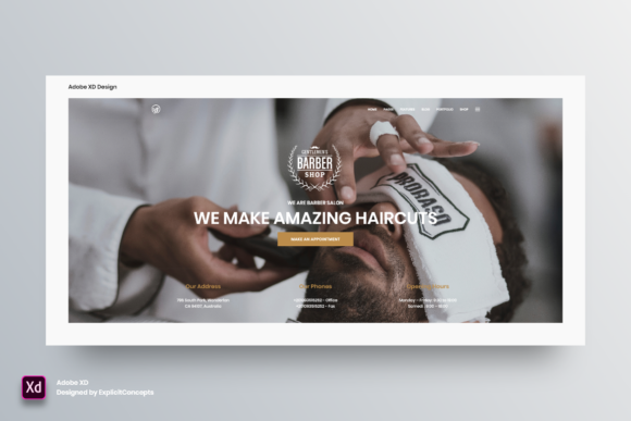 Hero Header Landing Page Template: Design Faster