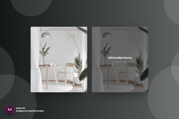 Mastering Interactive Design with Portfolio Hover State Vol 02 for Adobe XD